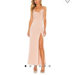 NBD Lila Gown Champagne